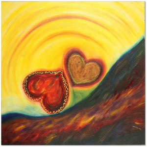 Tsunami of Love - Canvas Wrap