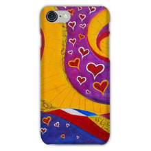 Swirly Hearts Phone Case