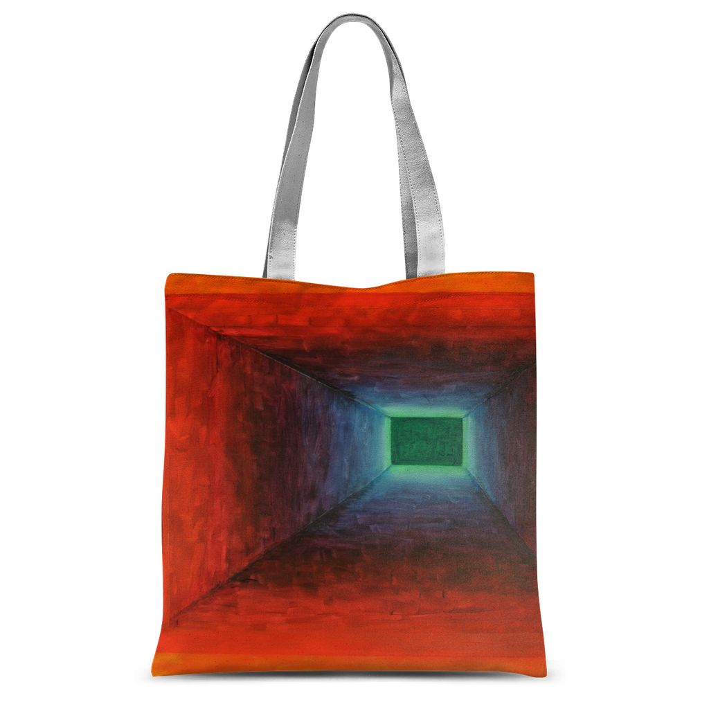 Light at the End of the Tunnel Sublimation Tote Bag