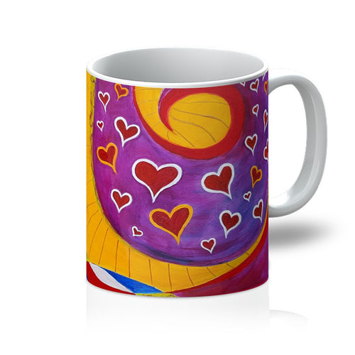 Swirly Hearts Mug