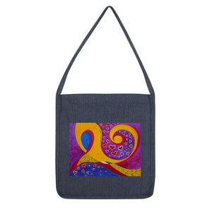 Swirly Hearts Tote Bag