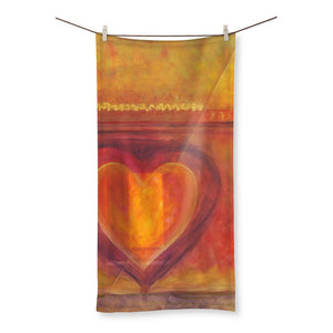 Eclipse of the Heart  Beach Towel