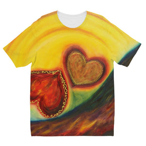 Tsunami of Love Kids' Sublimation T-Shirt