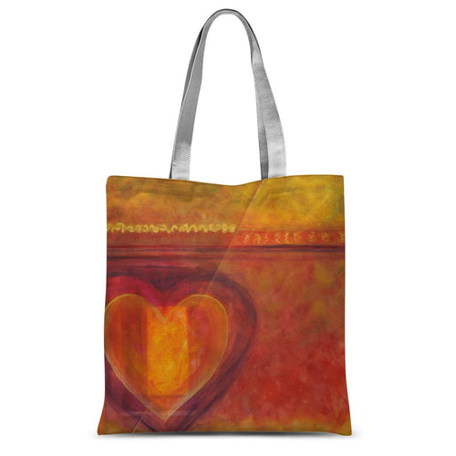 Eclipse of the Heart  Sublimation Tote Bag