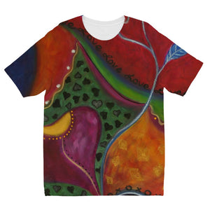 Love Grows Here Kids' Sublimation T-Shirt