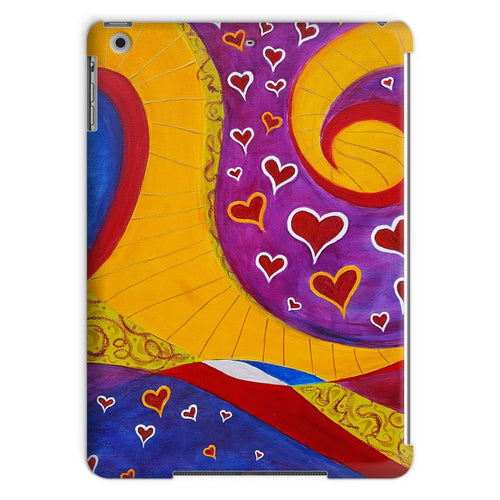 Swirly Hearts Tablet Case