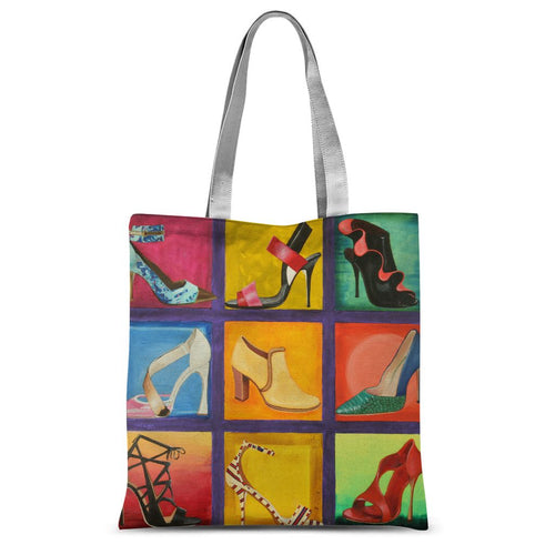 Heart and Sole Sublimation Tote Bag