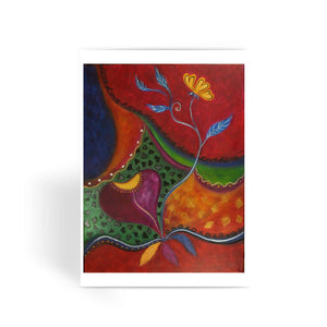 Love Grows Here Greeting Card