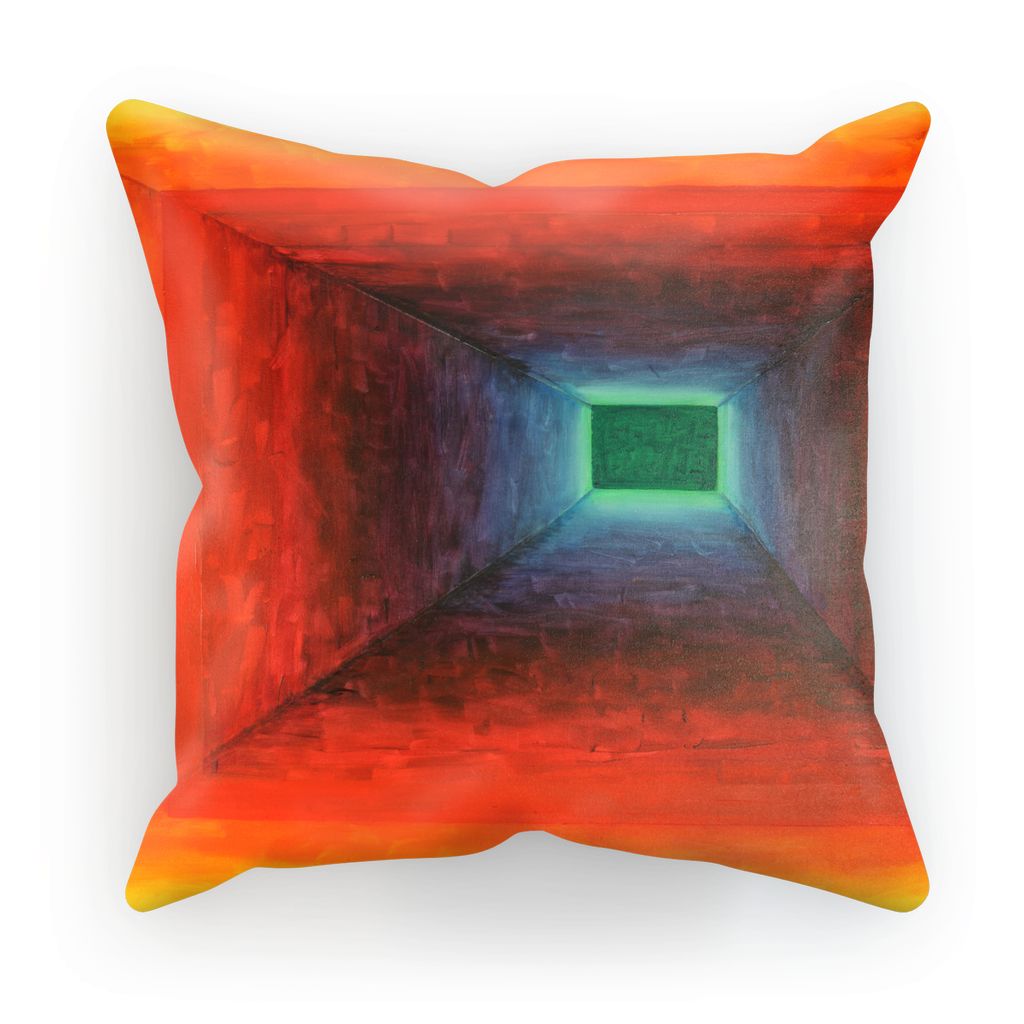 Light at the End of the Tunnel Cushion
