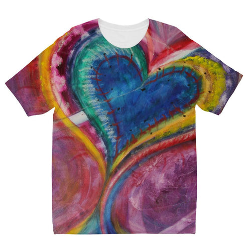 Follow Your Heart Kids' Sublimation T-Shirt