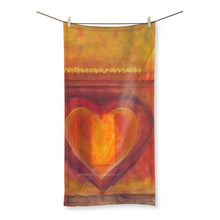 Eclipse of the Heart  Beach Towel