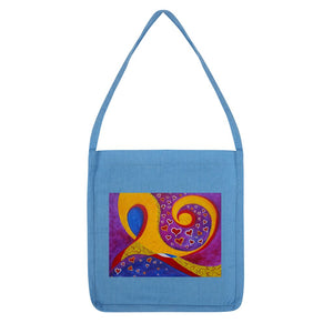 Swirly Hearts Tote Bag