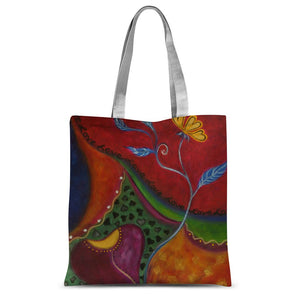 Love Grows Here Sublimation Tote Bag