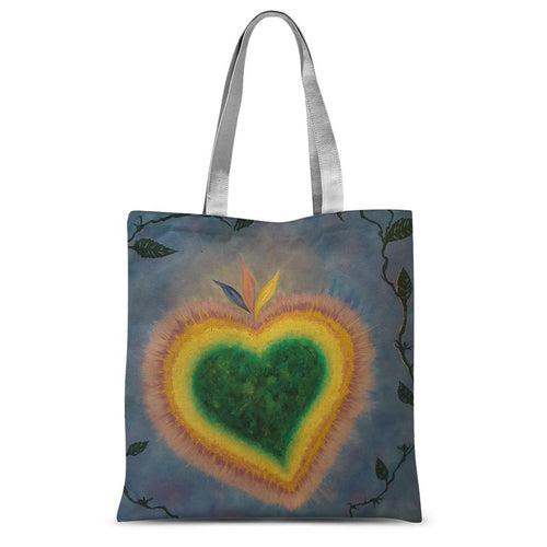 Vine Of Love Sublimation Tote Bag